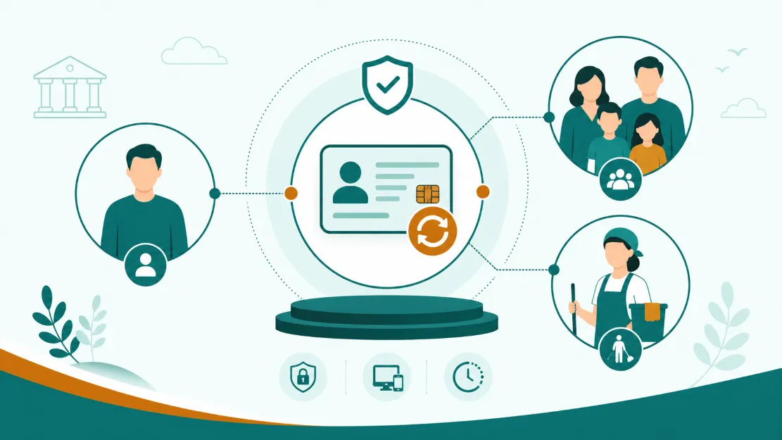 الخدمة تتيح التجديد للمقيم نفسه ولأفراد الأسرة وللعمالة المنزلية