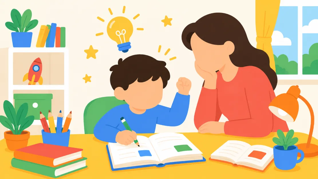 كيف تجعل طفلك يحب الدراسة والمذاكرة بدون ضغط أو تهديد